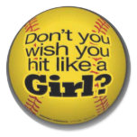 softball-girls stickers