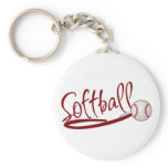 Softball keychains
