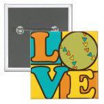 Softball Love Pin