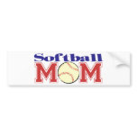 Softball Mom Bumper Stickers