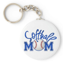 Softball Mum Keychain