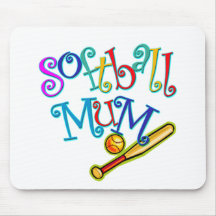 Softball Mum Mousemat