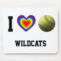 Softball Pride Mousepads