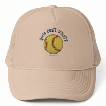 Softball-Sky Blue Trucker Hats