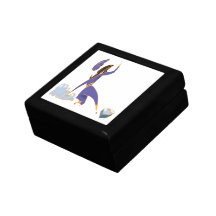 Softball Slide Trinket Box