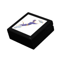 Softball Sliding Keepsake Boxes