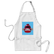 Softball Sock Monkey Aprons