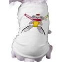 Softball Sock Monkey pet clothing