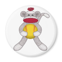 Softball Sock Monkey