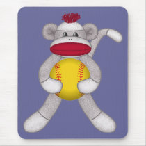 Softball Sock Monkey