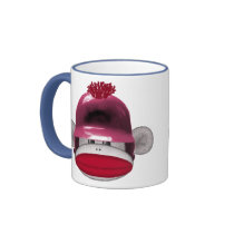 Softball Sock Monkey Mug
