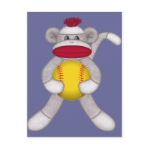 Softball Sock Monkey