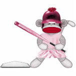 Softball Sock Monkey Wall Sculpture photo sculptures
