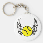 softball Wings Keychains