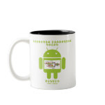 Software Developer Genes Inside (Bug Droid) mugs
