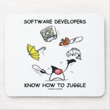 Software Developers Know How To Juggle (Duke) Mousepads