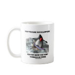 Software Developers Know How To Surf Through Time mugs