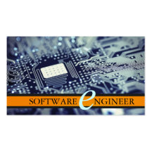 Software Engineer, Computer Business Card