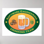 Software Engineering Drinking Team Poster