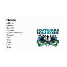 Software Engineers Gone Wild Business Cards