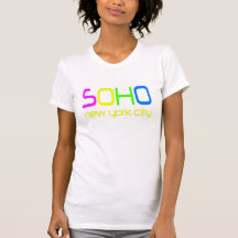 SoHo Colours New York City T Shirts