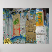 Soho Street Art Print