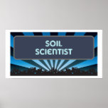Soil Scientist Marquee Posters
