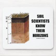 Soil Scientists Know Their Horizons Mousepad