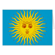 Sol de la Argentina Greeting Card