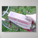 Solar bike poster