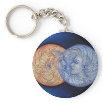 Solar Eclipse Key Chain