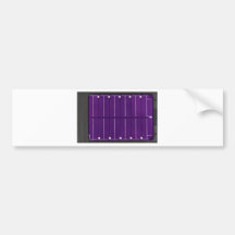 solar electric panel bumper stickers