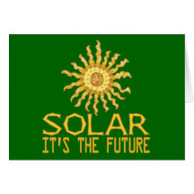 Solar Energy Greeting Card