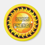 SOLAR ENERGY REFRIGERATOR MAGNETS