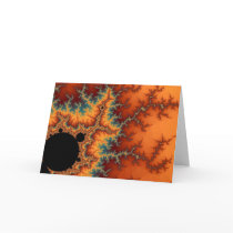 Solar Flare Greetings Card