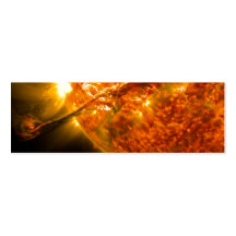 Solar Flare or Coronal Mass Ejection on Sun Business Card Templates