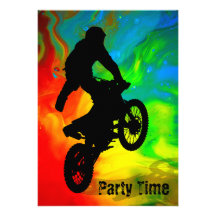Solar Meltdown Motocross Personalized Announcement