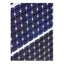 Solar panel post cards