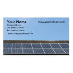 Solar Panels Business Card