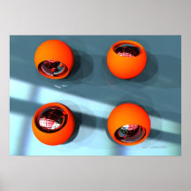 Solar SIlver Olives Poster