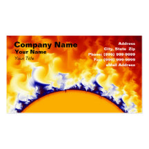 Solar Storm Business Card Templates