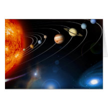 "Solar System" Card