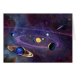 Solar System Greeting Cards