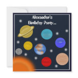 Solar System Outer Space Birthday Party