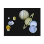 Solar System Postcard - Astronomy Science gift