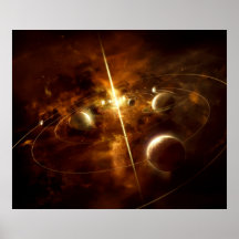 Solar System Poster