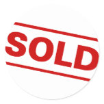 Sold stickers
