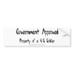 soldier - bumper sticker bumper stickers