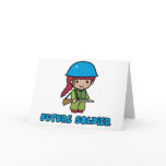 Soldier Greeting Card