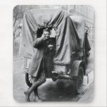 Soldier Eating German Ice Cream, 1910s mousepads